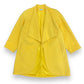 1980s Made in USA Yellow Wool Overcoat - Size Medium