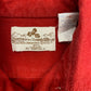 Vintage 1980s EMS by Woolrich Red Cotton Flannel Shirt - Size Medium