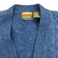 Vintage 1990s Mountain Express Shetland Wool Cardigan Vest - Size Large