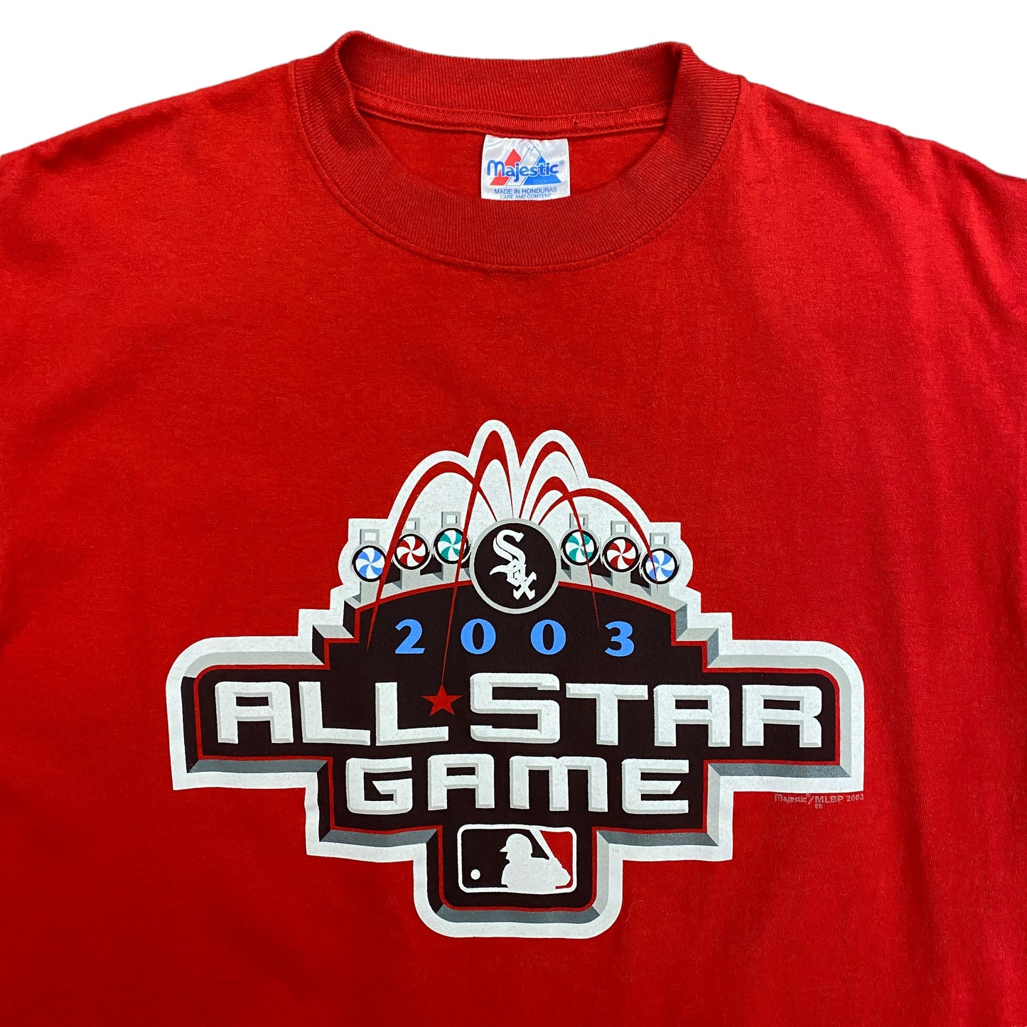 2003 MLB All Star Game Logo Tee - Size Large
