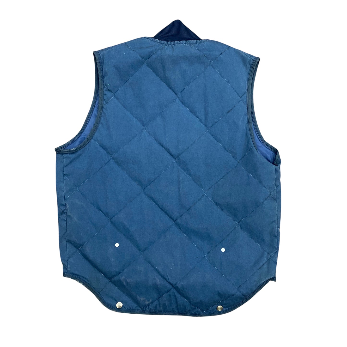 Vintage 1980s Duxbak x Utica Boilers Quilted Vest - Size Medium