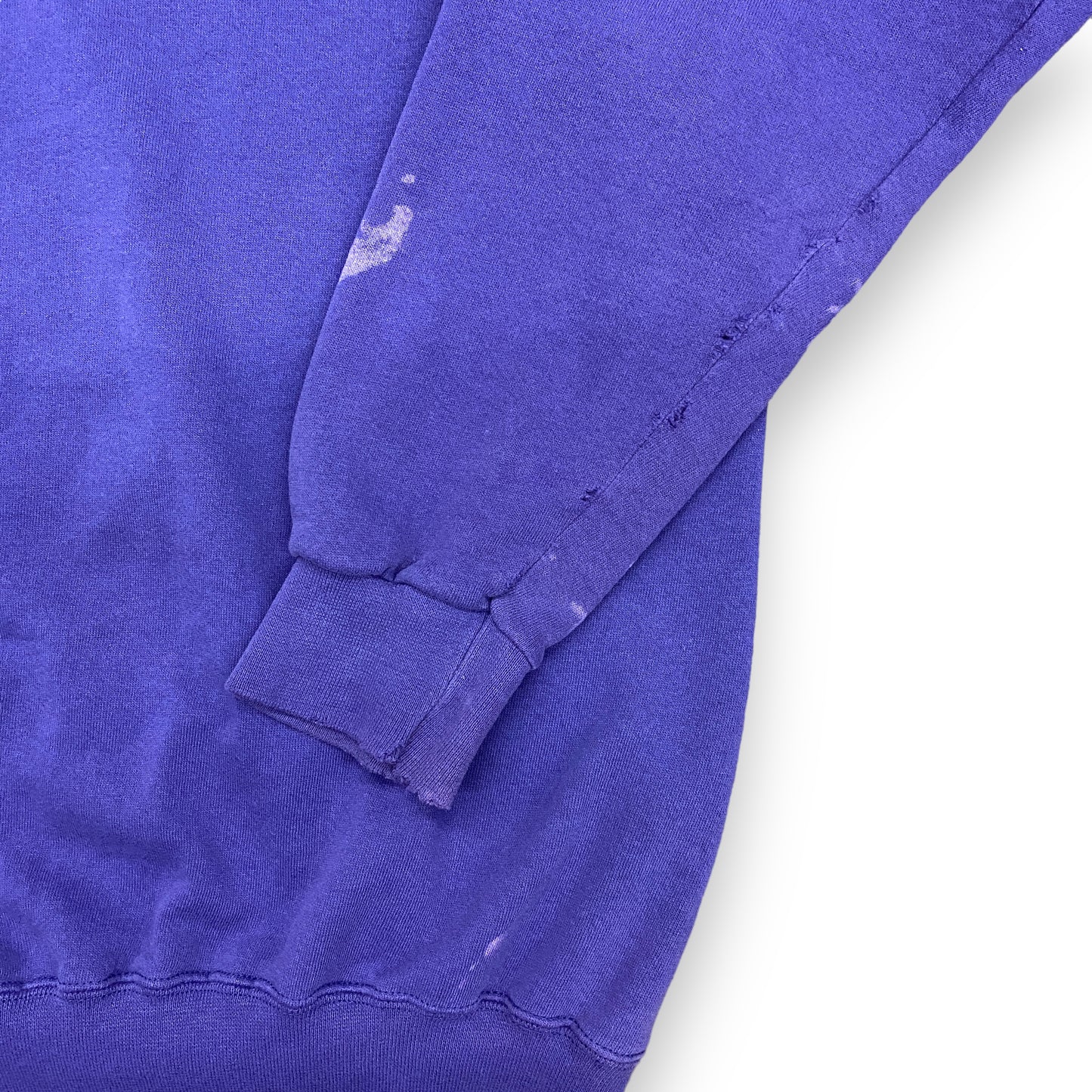 1990s Oversized Purple "Wolves" Raglan Sweatshirt - Size XL