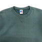 1990s Russell Athletic Dark Green Crewneck Sweatshirt - Size Large