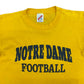 Early 1990s Notre Dame High School Football Tee - Size Medium