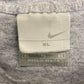 Early 2000s Nike Soccer "Just Do It" Gray Tee - Size XL