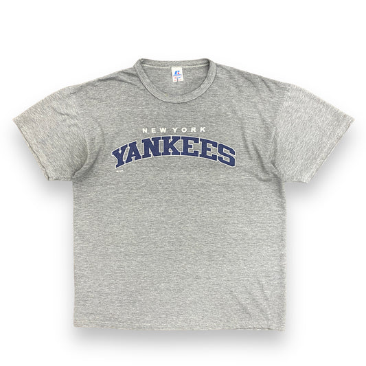 Y2K New York Yankees Russell Athletic Tee - Size Large