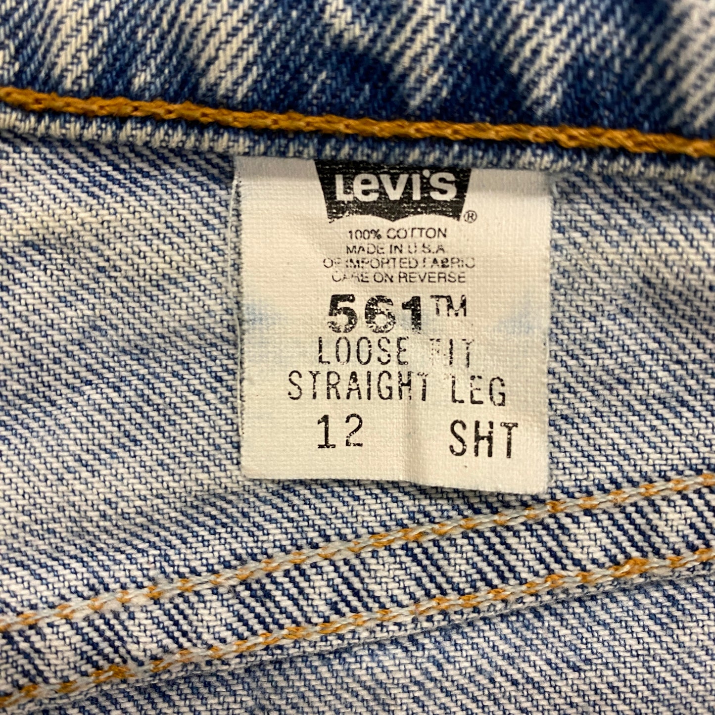 1990s Levi's 561 Light Wash Jeans - 32"x28"