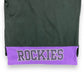 Vintage 90s Starter Colorado Rockies Baseball Short Sleeve Hoodie - Size XL