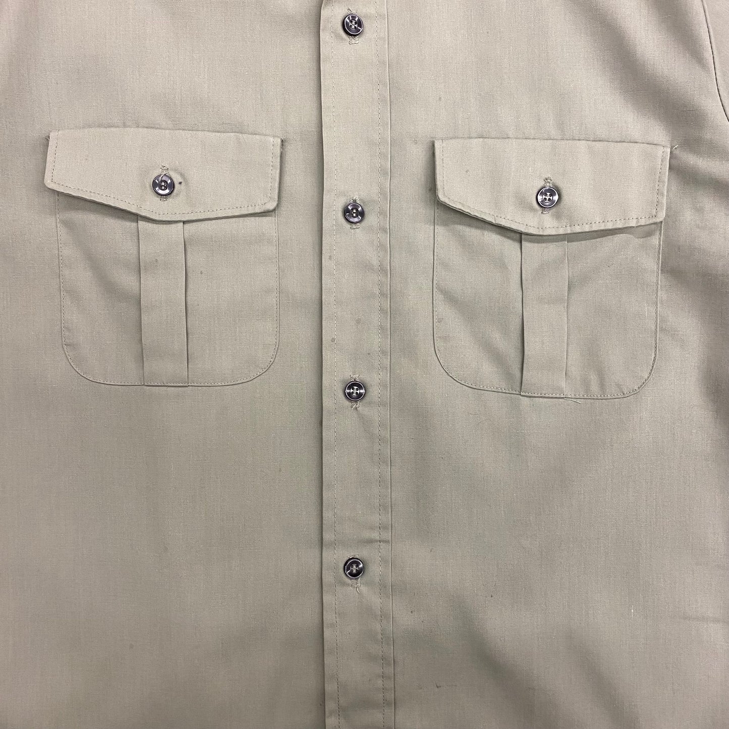 1970s Utica Duxbak "Kamp-it" Button Up Shirt - Size Medium/Large
