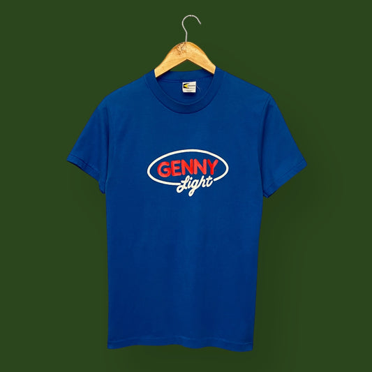 1980s Genny Light Beer Tee - Size Medium