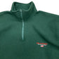 Vintage Polo Sport Ralph Lauren Green Fleece Quarter Zip - Size Large