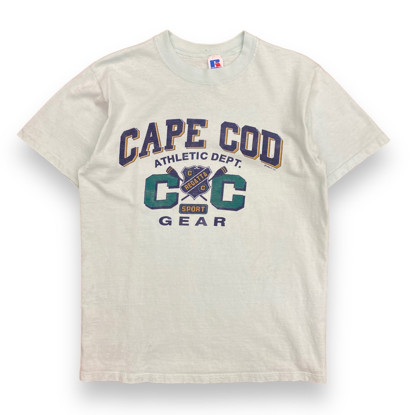 90s Russell "Cape Cod Athletic Dept." Tee - Size Medium