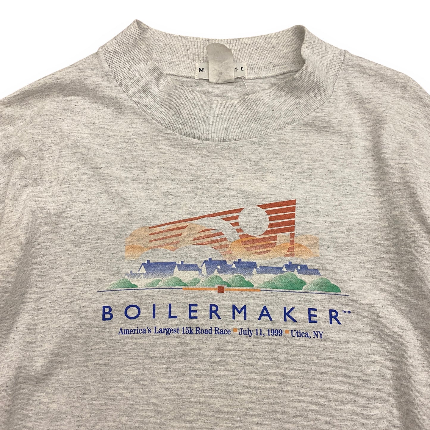 Vintage 1999 Utica Boilermaker 15K Road Race Long Sleeve - Size Large