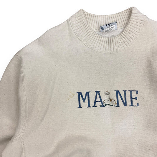 Vintage 1990s "Maine" Sweatshirt - Size XL