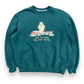 Vintage 90s "Never Trust Anyone Who Doesn't Like Dogs" Embroidered Sweatshirt - Size Medium