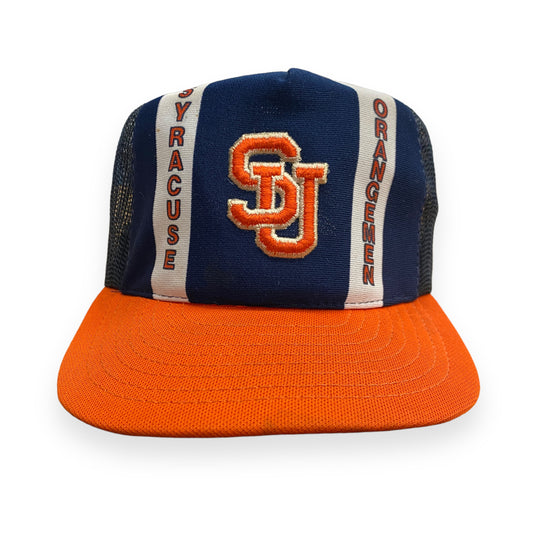 Vintage 1980s Syracuse University Orangemen Trucker Hat