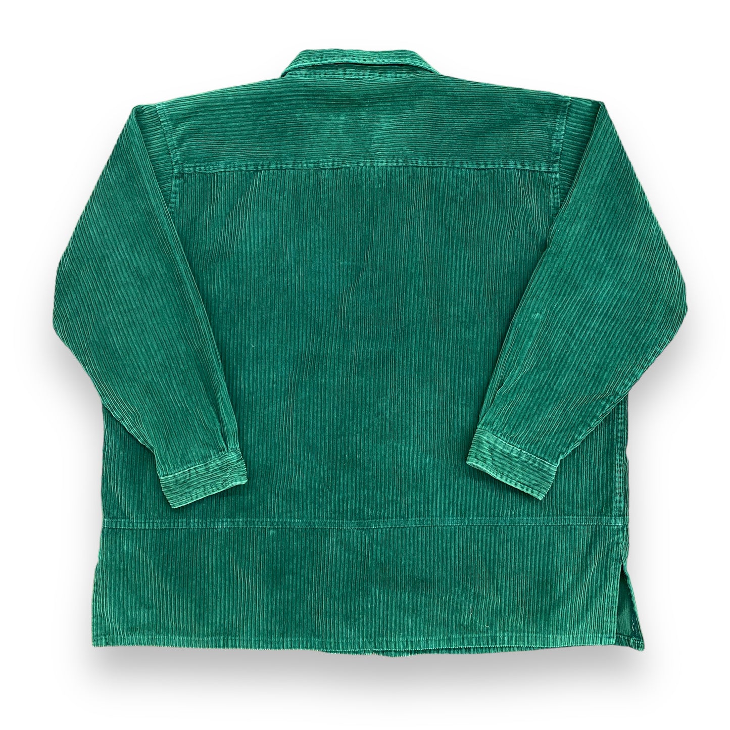 Vintage Green Corduroy Oversized Button Up - Size XL