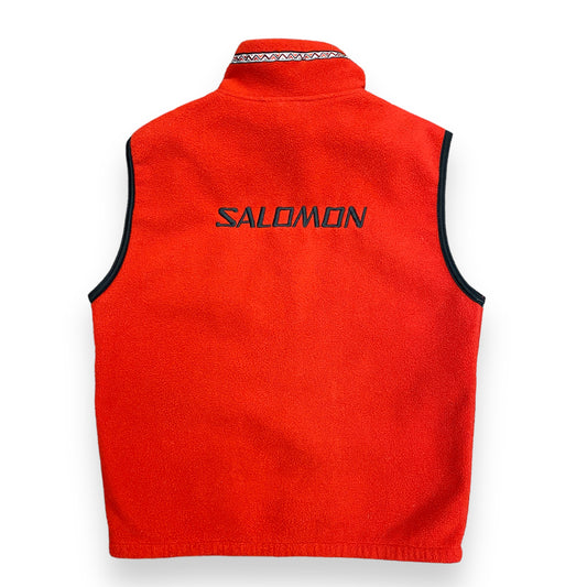 Vintage 1990s Salomon "Testing Team" Fleece Vest - Size Large