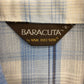 1980s Baracuta by Van Heusen Blue Plaid Shirt - Size Small