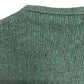 Vintage 1950s Alpaca Wool Green Knit Vest - Size Medium