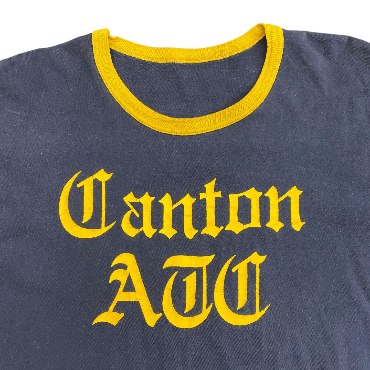 Vintage 1970s Canton College Fraternity Tee - Size Large