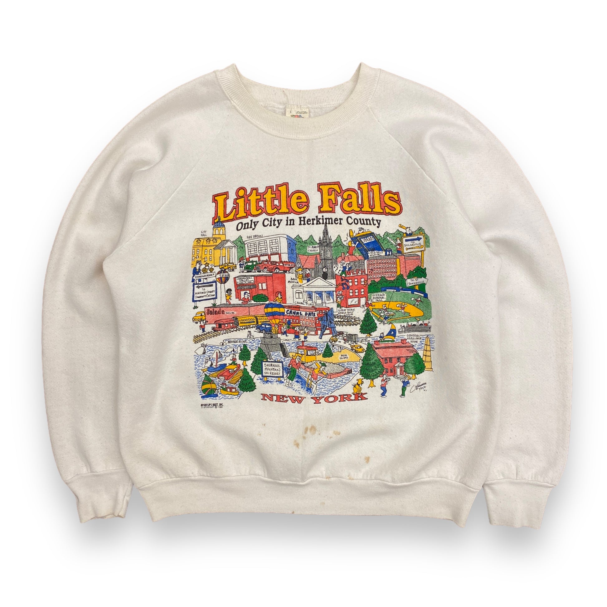 Vintage 90s NY&CO New York and Company Crewneck Sweatshirt Size