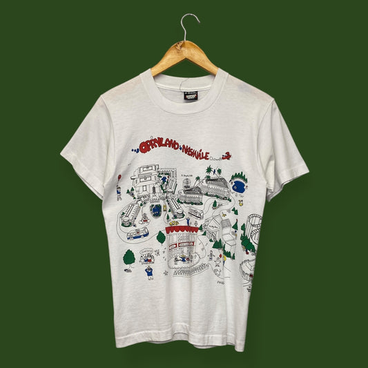 Vintage 1990s "Opreyland" All-Over-Print Tee - Size Medium