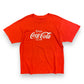 1980s Coca-Cola Red Logo Tee - Size Large