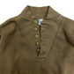 Vintage Five Button Brown Acrylic Sweater - Size Large