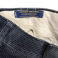1980s Brooks Brothers Navy Blue Corduroy Pants - 34"x28"