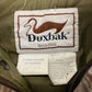 Vintage Late 1990s Duxbak Camouflage Hooded Bomber Jacket - Size XL