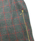 Vintage 1960s Johnson Woolen Mills Wool Plaid Zip Up Jacket - Size Large