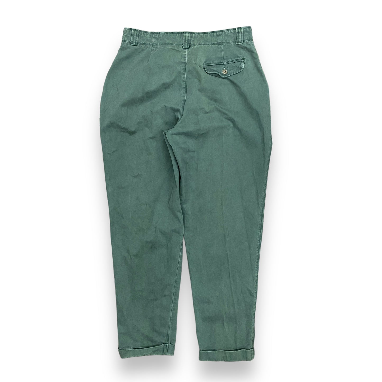 1990s LL Bean Green Cotton Pants - 32"x30"