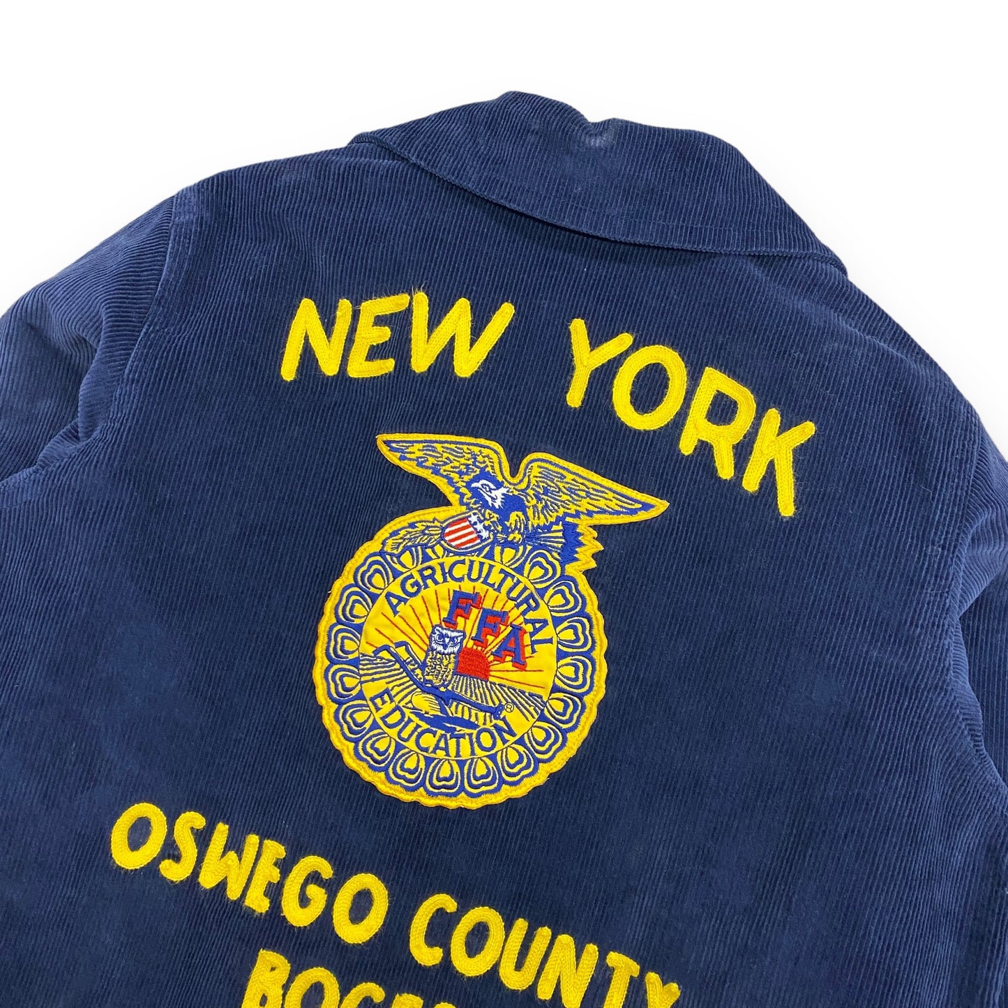 Vintage FFA Corduroy Jacket: Oswego County NY - Size M/L