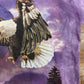 Y2K The Mountain Purple Eagle Tie Dye Tee - Size Medium
