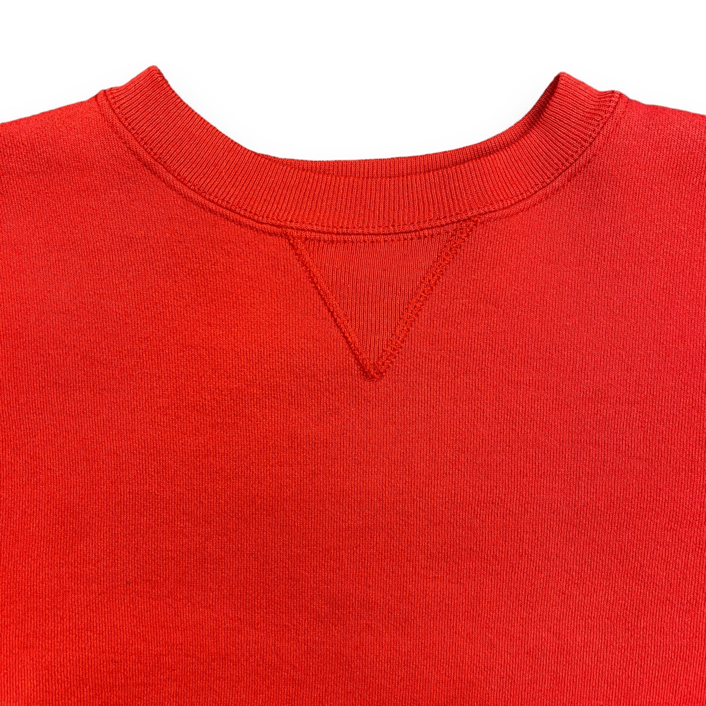 1980s Champion Single-V Red Crewneck Sweatshirt - Size XL