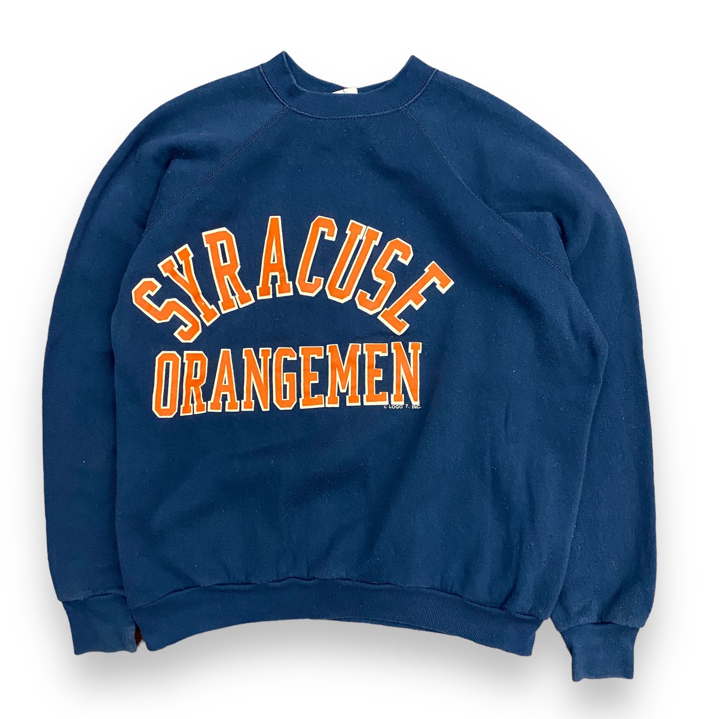 1980s Syracuse University Orangemen Raglan Sweatshirt - Size XL