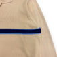 Vintage Izod Knit Yellow Long Sleeve Polo - Size Medium