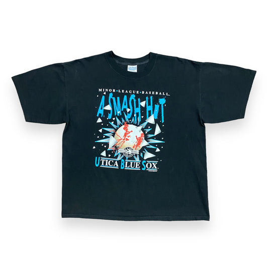 1999 Utica Blue Sox Baseball "A Smash Hit" Tee - Size XL