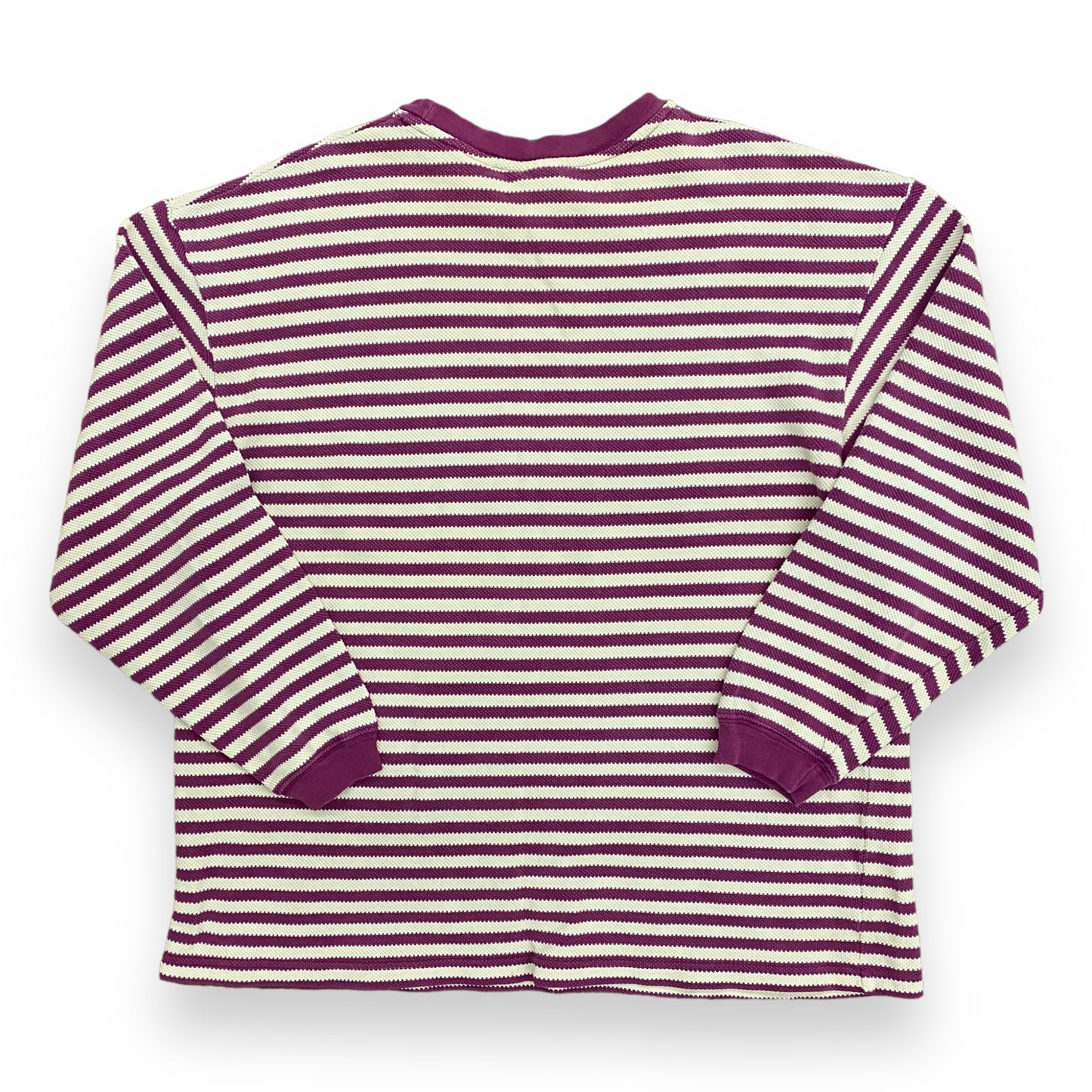 GAP Striped Thermal Crewneck Shirt - Size XL
