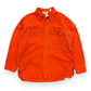 Vintage 1990s Woolrich Red Chamois Button Up Shirt - Size M/L