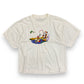 Vintage 1980s Calvin and Hobbes Embroidered Tee - Size Large