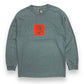 Early 2000s Burton Snowboards Gray Long Sleeve Tee - Size Large