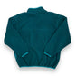 1990s LL Bean Green Fleece Snap Button Fleece - Size Large