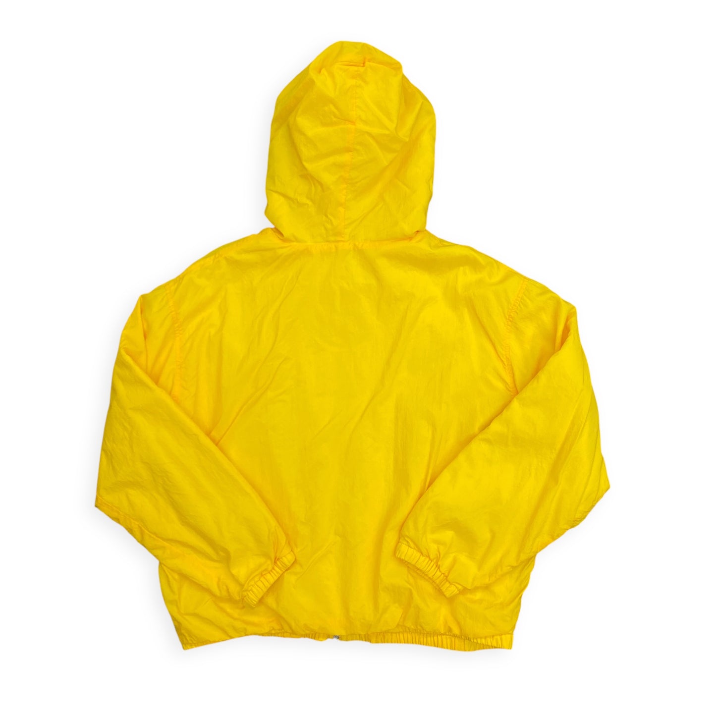 Early 00's Eddie Bauer Lined Yellow Windbreaker - Size Large