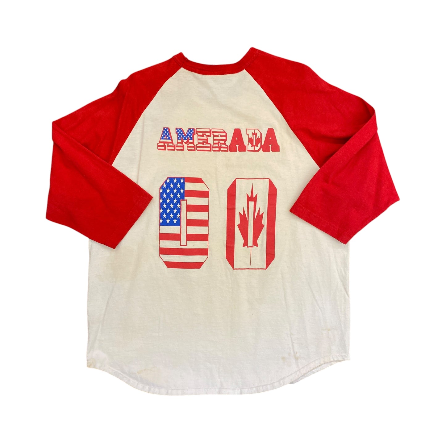 Vintage 1990s "Amerada" Baseball Tee - Size XL