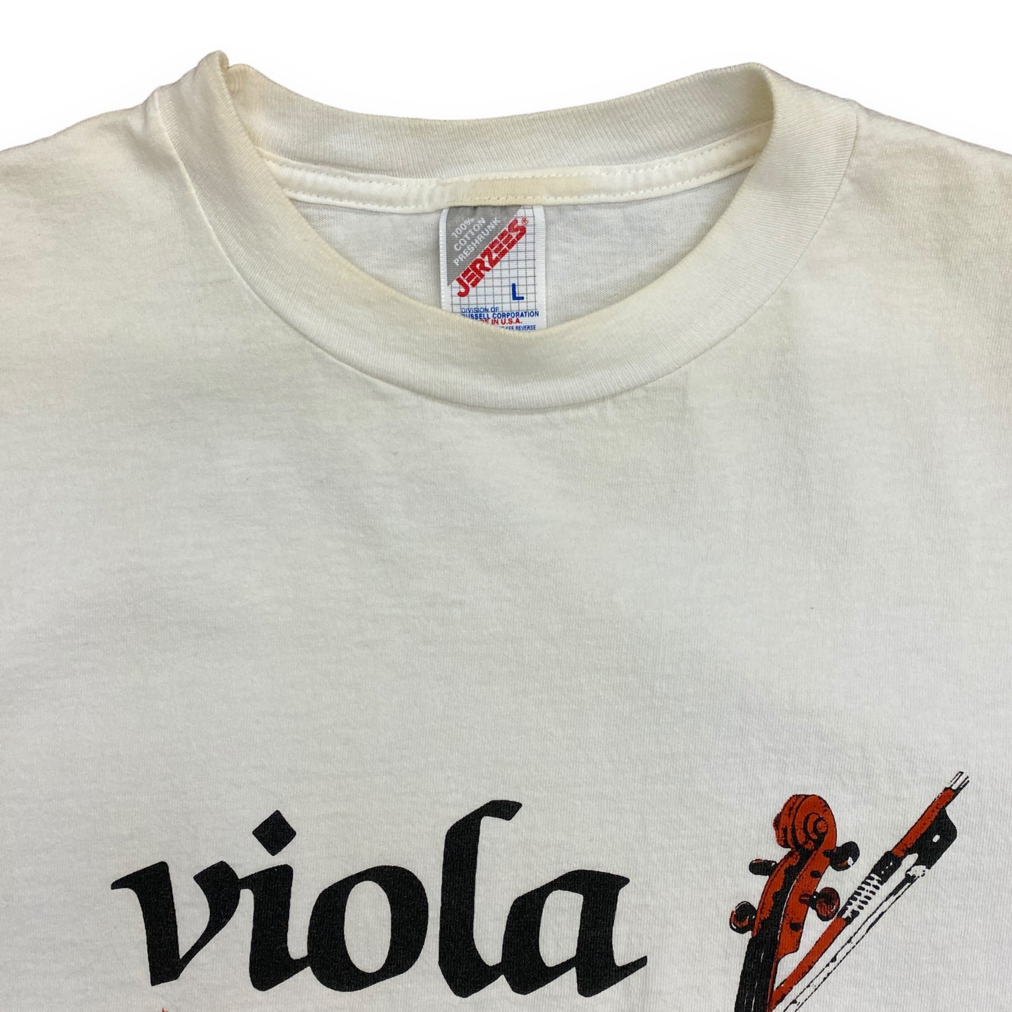 1980s "Viola" Graphic Tee - Size Large