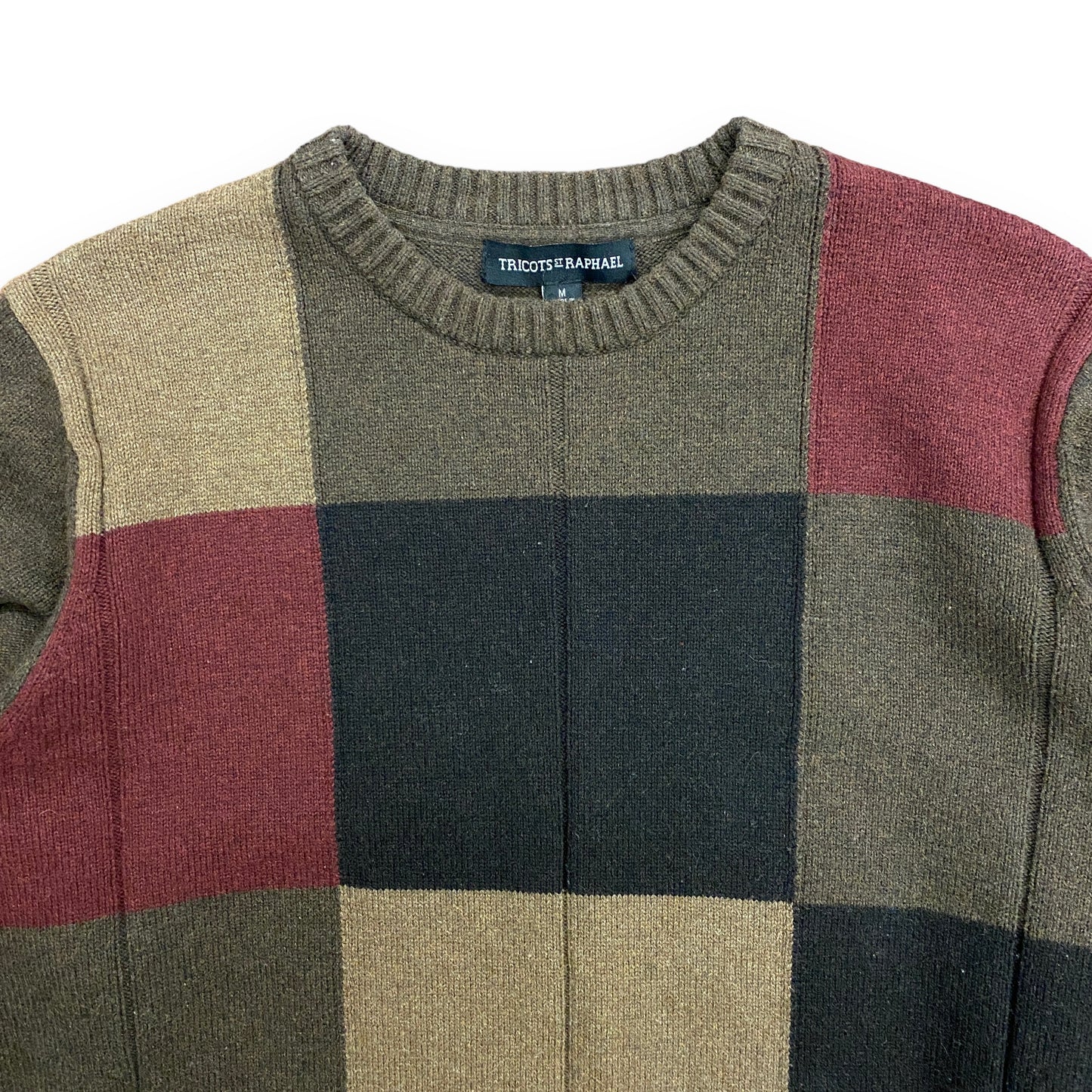 Tricots St. Raphael Brown Knit Sweater - Size Medium