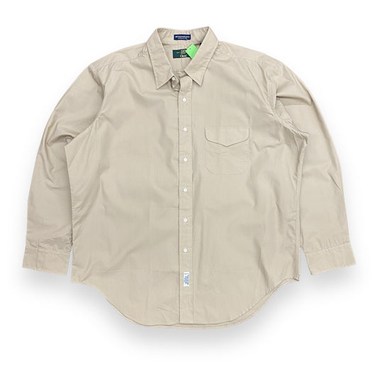 NWT Vintage Orvis Tan Button-Up Shirt - Size XXL