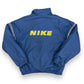 Y2K Nike Navy Blue Quilted Puffer Jacket - Size Medium